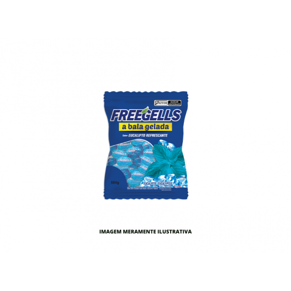 BALA - FREEGELLS RICLAN - 584g EUCALIPTO